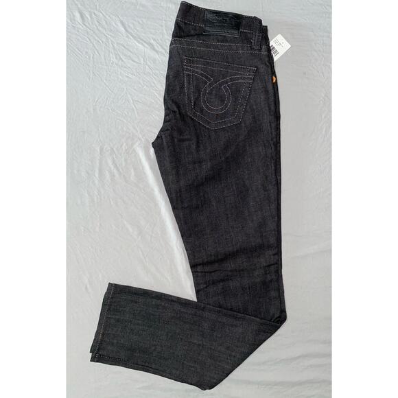 Big Star Purple Stitched 5-Pocket Lightweight Stretch Denim Skinny Jeans. 27R. - Picture 2 of 8